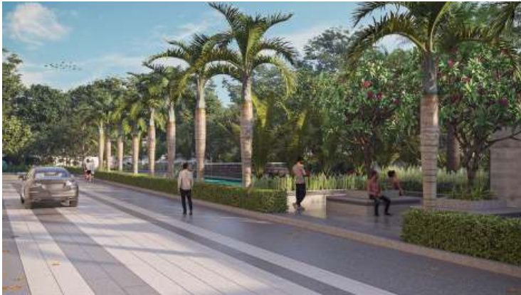 Royal Pavilion, amenities (artist's impression)