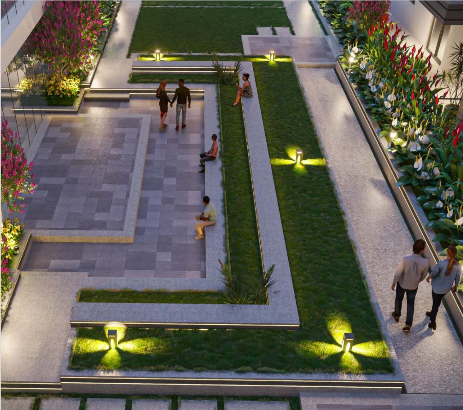 Royal Pavilion, amenities (artist's impression)