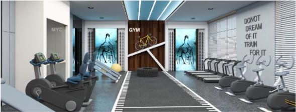 Ramky One Genext Towers, amenities (artist's impression)
