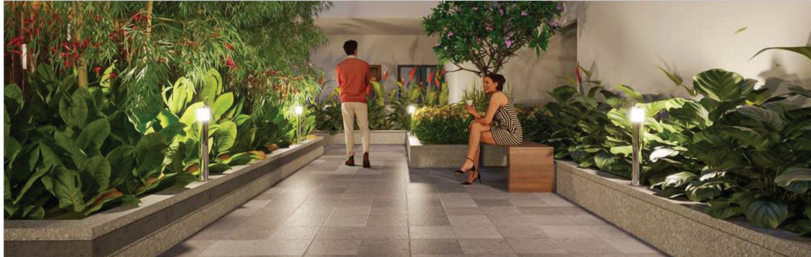 Royal Pavilion, amenities (artist's impression)