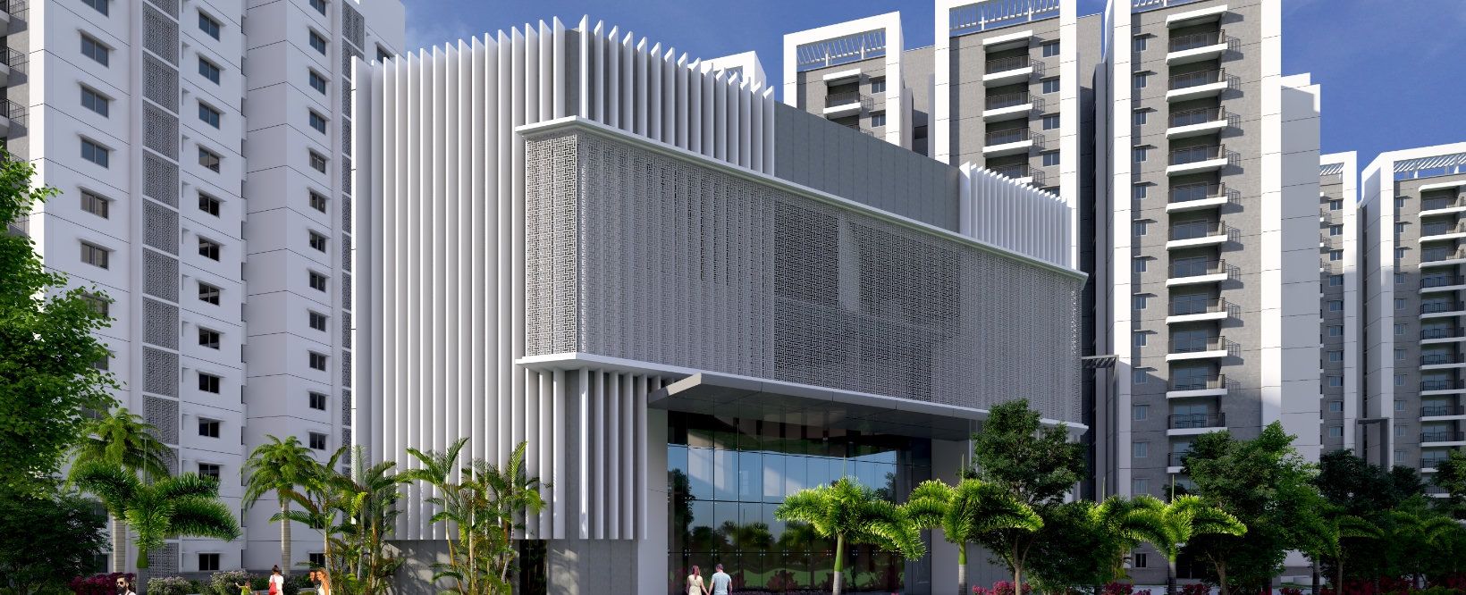 Ramky One Genext Towers, exterior (artist's impression)