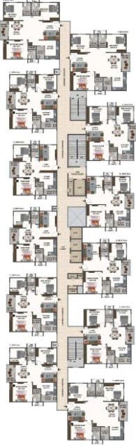 Ramky One Genext Towers, master plan